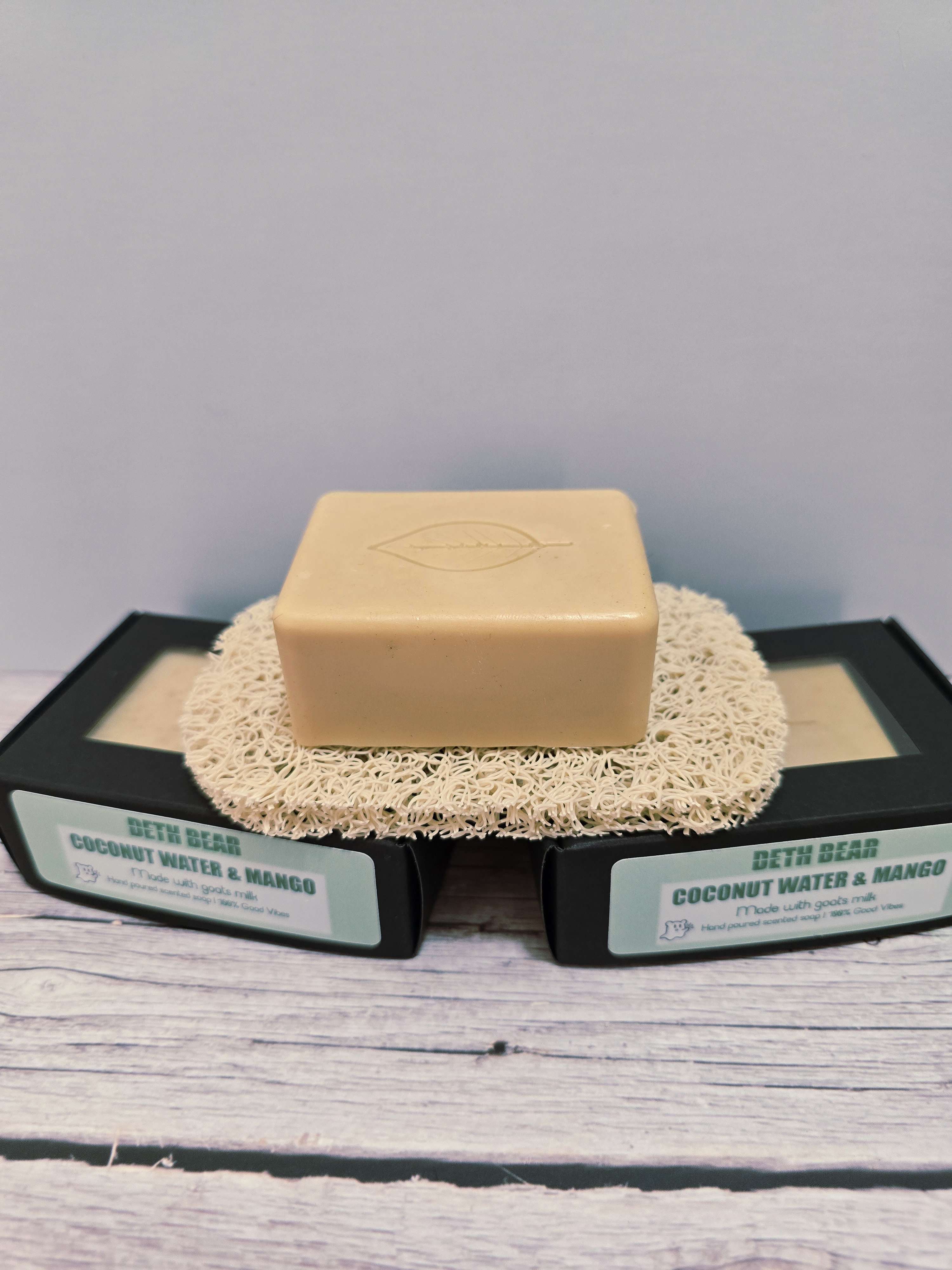 Jabón de coco y mango