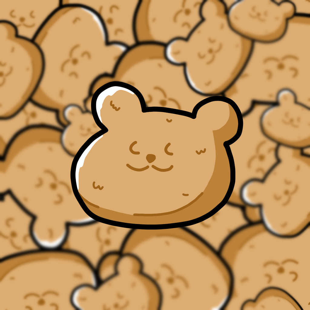 Bear Nugget Sticker