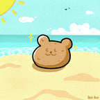 Bear Nugget Sticker